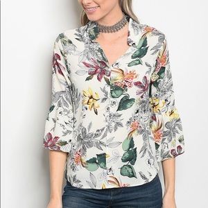 Rio floral print Top